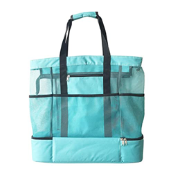 WHLONG Grande Formato 30L Singola Borsa A Spalla Portatile Doppio Strato Ice Pack Spiaggia Campeggio Pranzo Borse Pasto Trasportatori di Cibo en oferta