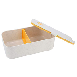 SALUTUYA Scatola da Pranzo per Bambini, Contenitore per Alimenti da Campeggio Scatola da Pranzo Sottile con Supporto per Cellulare per Barbecue da Est características