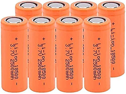 3 7 V 18500 2500 mAh Lithium-Ion Battery For Power Bank Emergency Lithium Batteries-8_pcs en oferta