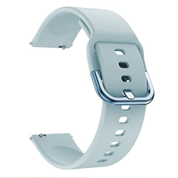 ANKANG Cinturino per smartwatch Garmin Venu/Venu2 Plus Vivomove HR Cinturino in silicone Vivoactive 3/Forerunner245M 645 Wristband 20mm (colore: nero  precio