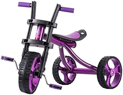 MIJIE Triciclo Pieghevole Triciclo Triciclo per Bambini Triciclo per Bambini Triciclo per Bambini Bicicletta Carrozzina per Bambini 2-3-5 Anni Tricicl
