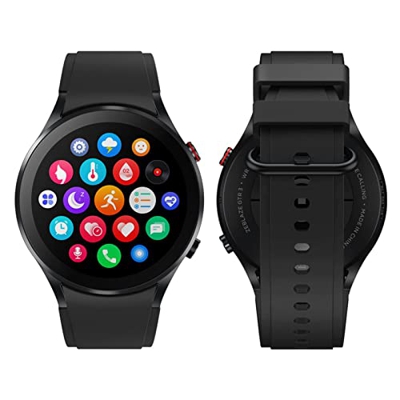 higyee Smart Watch Cardiofrequenzimetro Sonno,Smart Watch Impermeabile IP68 per iOS Android Phone - Fitness Tracker con cardiofrequenzimetro e monitor