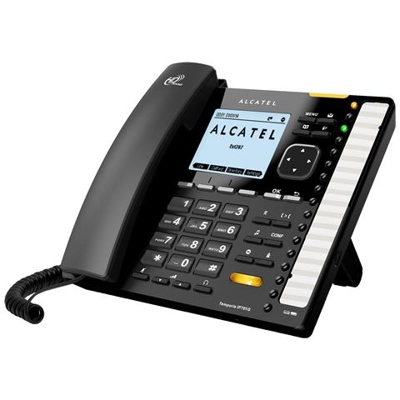 Temporis IP701G Cornetta cablata LCD Nero telefono IP