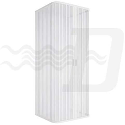 BOX DOCCIA TRE 3 LATI SOFFIETTO RIDUCIBILE APERTURA CENTRALE LUX 90x90x90 en oferta