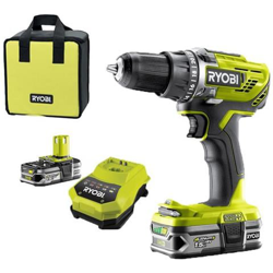 Cacciavite A 2 Velocità Ryobi Trapano Ryobi 18v Oneplus - Batterie Al Litio - 2x 1,5 Ah - R18ddd3-215s precio