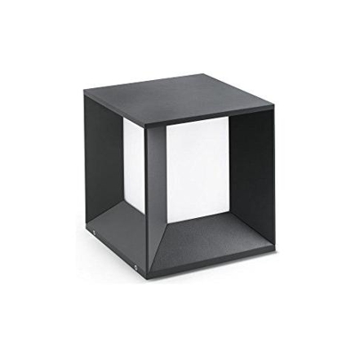 Faro 70771 - Mila Led Lampada Sopra Muro Grigio Scuro