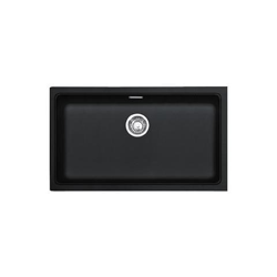 Lavello KBG110-70NB 1 Vasca Dimensioni 74 x 41 cm Colore Nero Serie Kubus Sottotop características