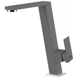 Miscelatore Monocomando con canna girevole inclinata Blade 22x25 cm Keratek Plus Dark Grey 99 en oferta