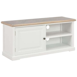 Mobile Porta Tv Bianco 90x30x40 Cm In Legno características