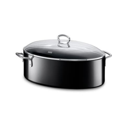 Casseruola ovale Professional 36,5 x 25,5 cm 8,1 l colore nero precio