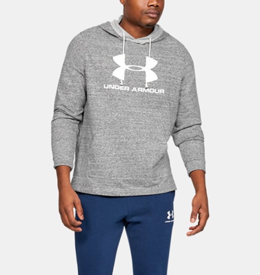 Felpa con cappuccio UA Sportstyle Terry Logo da uomo
