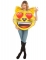 Costume Emoji™ Gatto con occhi a cuore per adulto
