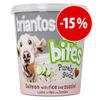 Prezzo speciale! 3 x 100 g Briantos "FitBites" - Anatra con bieta rossa & fiocchi d'avena