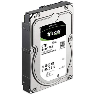 Hard Disk Interno Exos E Capacità 6 TB 3.5'' Interfaccia SATA 6 Gb / s Buffer 256 MB 7200 rpm