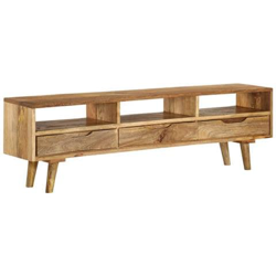 Mobile Porta Tv In Legno Massello Di Mango 140x30x41 Cm precio