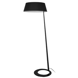 I-QUEEN / L NERO - Lampada da tavolo elegante con fusto circolare nera 60 watt E27 características