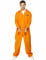 Costume tuta arancio da prigioniero uomo en oferta