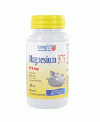 Longlife Magnesium 375mg Integratore Alimentare 100 Tavolette