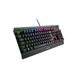 Tastiera Gaming USB Meccanica Skiller SGK3 Kailh Blu RGB Retroilluminata Colore Nero (Layout Tedesco) en oferta