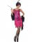 Costume charleston rosa da donna en oferta