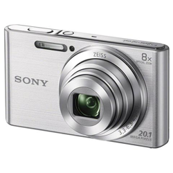 DSC-W830 Silver Sensore CCD 20Mpx Zoom Ottico 8x Display 2.7'' Filmati in HD Stabilizzato características