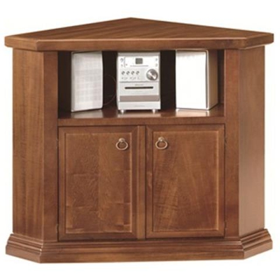Porta Tv Legno Arte Povera Colore Noce Scuro