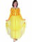 Costume da principessa in giallo e rosso per bambina precio