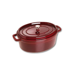 Cocotte in Ghisa con Coperchio Diametro 33 cm Capacità 6.7 lt Colore Rosso - Linea La Cocotte características