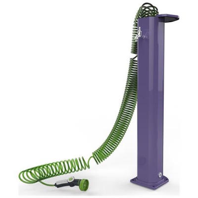 Fontanella Tradizionale Viola Con Tubo