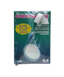 Gripdent Tabs 54 Capsule Pulenti + Spazzolino Protesi en oferta