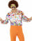 Camicia satinata Hippie per uomo en oferta