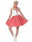 Costume anni 50 rosso a pois donna características