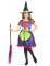 Costume da strega multicolore per bambina en oferta
