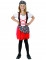 Costume pirata con mini teschi per bambina