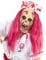 Maschera integrale infermiera zombie precio