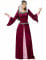 Costume regina porpora medievale donna características