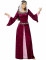 Costume regina porpora medievale donna