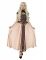 Costume principessa medievale marrone donna