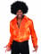 Camicia arancione disco uomo en oferta