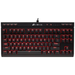 Keyboard USB Corsair Gam K63 MX red características