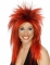 Parrucca rock rossa donna