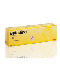 Meda Betadine Gel 100g 10% características