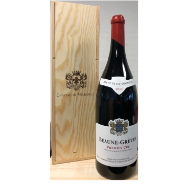 JEROBOAM BEAUNE GREVES 1ER CRU 2014 - CHATEAU DE MEURSAULT - EN CASSA DI LEGNO