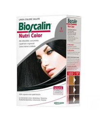 Bioscalin NutriColor COlorazione Permanente Tonalità 1 Nero en oferta