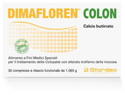 DIMAFLOREN COLON 30 COMPRESSE características