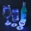 4 Sottobicchieri LED colorati características