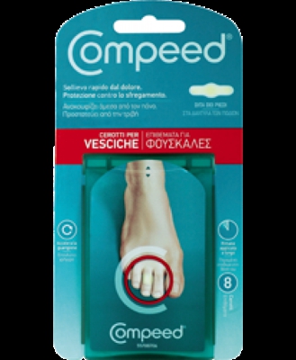 Compeed Cerotti Per Vesciche Piedi 8 Pezzi