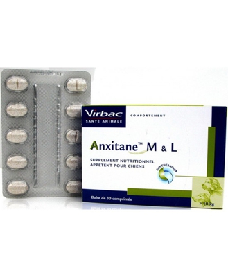 Virbac Anxitane M/L Supplemento Nutrizionale 30 Compresse