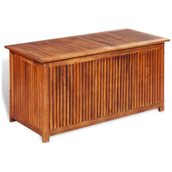 Cassapanca Da Esterno In Legno Massello Di Acacia 117x50x58 Cm precio