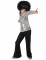 Costume disco argento per bambino